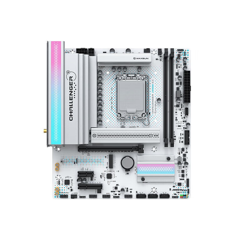 铭瑄（MAXSUN）铭瑄终结者Z890/Z890M电竞游戏主板支持英特尔15代ULTRA 挑战者 Z890M WIFI ICE