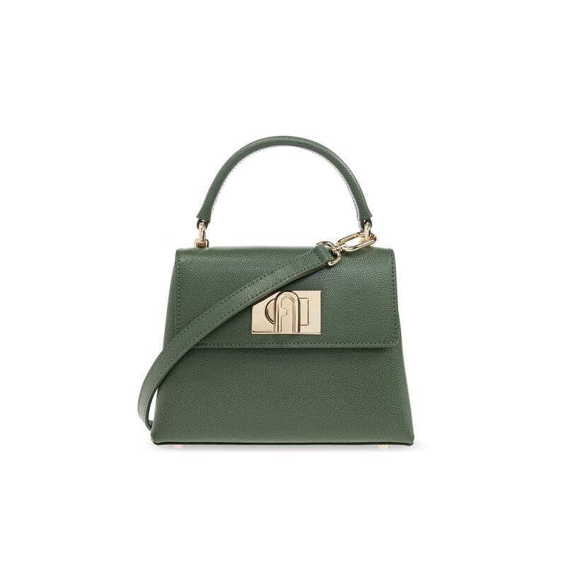 芙拉（FURLA）女式手提包經(jīng)典設計優(yōu)質(zhì)皮革輕奢百搭簡(jiǎn)約通勤包 綠色 TU