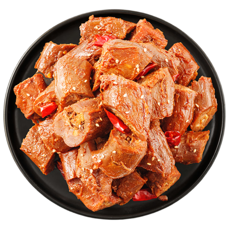 绝洽绝味鸭脖500g甜辣黑鸭味囤货装 11.9元 - 线报酷