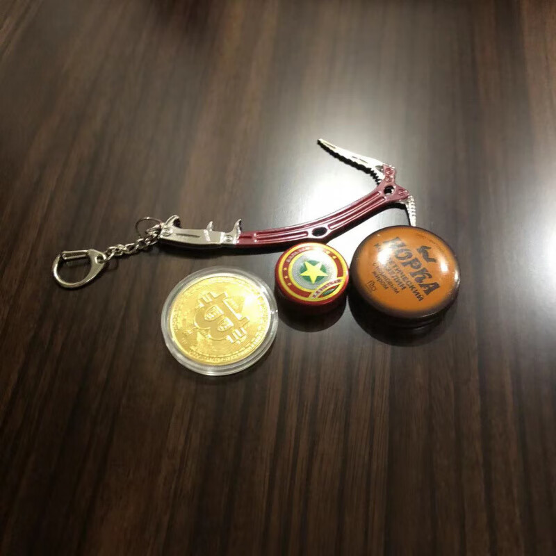逃离塔科夫同款金星游戏周边硬币凡士林冰镐实体道具模型现货 4件套