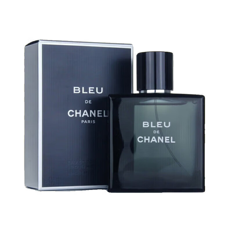 香奈儿蔚蓝男士淡香清新木质香调浓香礼盒情人节礼物 香奈儿蔚蓝男士浓50ml[礼盒装]