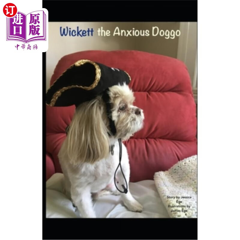 海外直订wickett the anxious doggo 焦虑的狗狗威基特