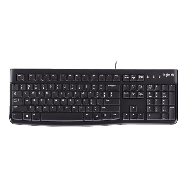 ޼LogitechK120߼ 칫 USBӿڵԱʼǱ 弴ȫߴ ɫ