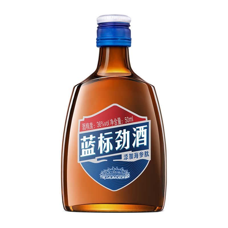 劲牌 劲酒 蓝标劲酒  配制酒 露酒 节日送礼 36度 50mL 1瓶 试用