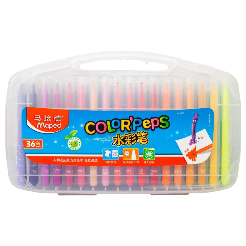 £MapedƷˮϴͯˮʱ ׶Сѧ滭ɫ ѧʻͿѻ 845051CH36ɫ/ܺװ