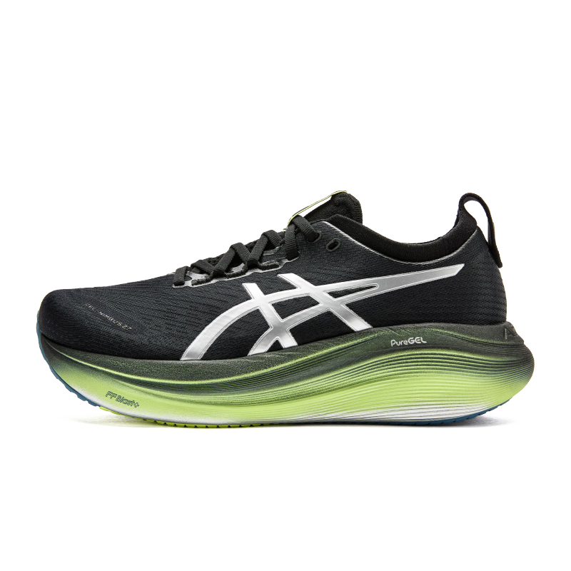 ��ɪʿ��ASICS���ܲ�Ь��ЬGEL-NIMBUS 27 LUXE����͸���ص��˶�Ь1011C030 42�� 1038.6Ԫ