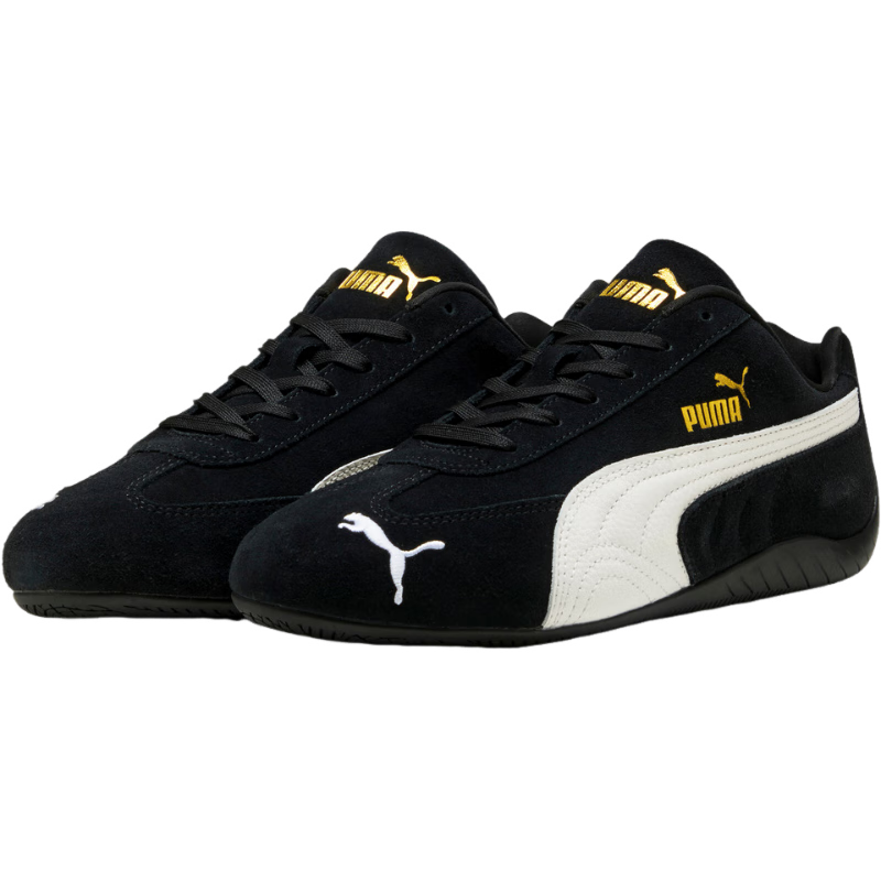 彪马（PUMA）Speedcat 男女百搭翻毛皮低帮百搭薄底赛车鞋 406329-01  37