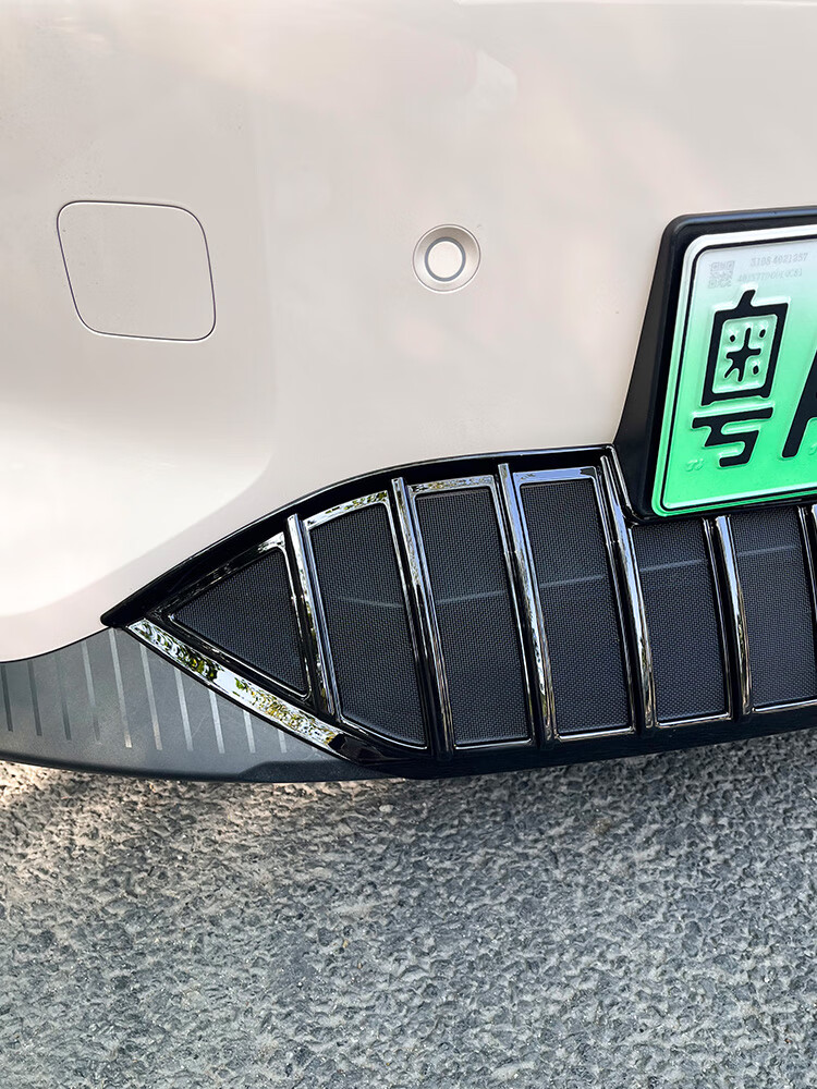 语森忆专用于小鹏MONAM03前脸防虫网前中网防尘保护罩外观配件改小鹏 小鹏MONA M03防虫网-钢琴黑