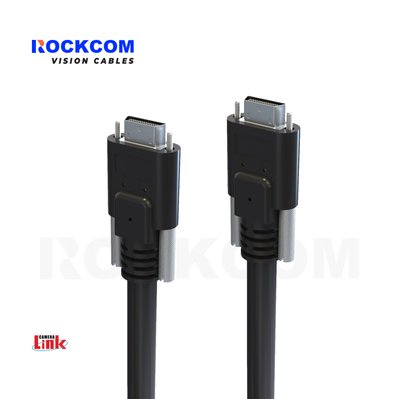 洛克康 CameraLink工业相机电缆CABLE 26P小头兼容DALSA JAI 埃科Dalsa CAMERALINK SDR-SDR 15米