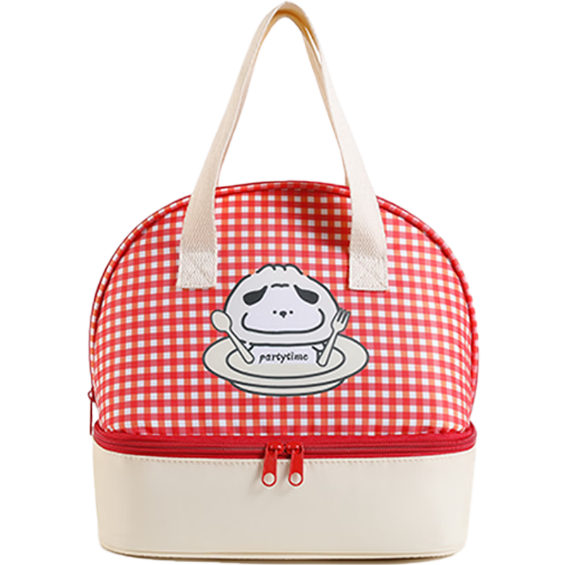 班哲尼飯盒袋便當(dāng)包保鮮提飯包大容量手提帶鋁膜保冷保溫包儲(chǔ)奶袋收納包