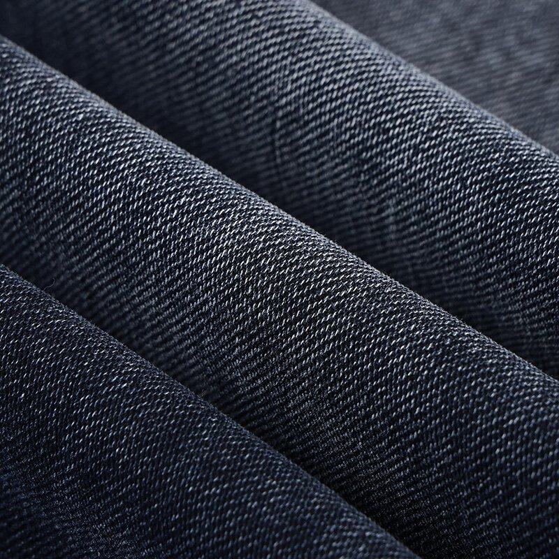 HLA海澜之家旗下黑鲸时尚窄脚牛仔裤男2025年秋季牛仔长裤男裤子