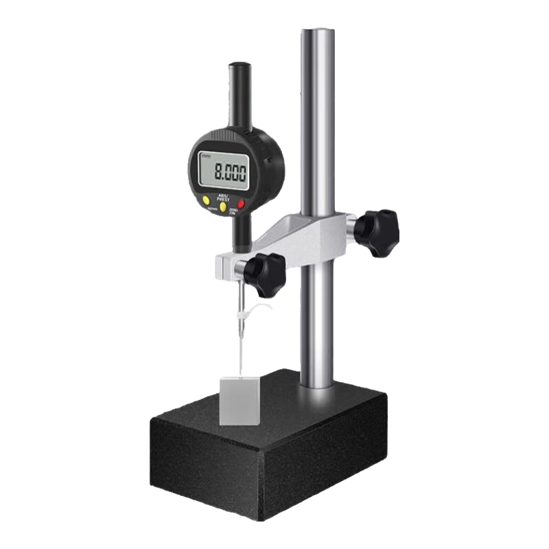 韦度（WD）数显高度规测量仪千分表高度计厚度深度仪百分表一套大理石高度尺 百分表0-25(高精款)+底座400*600