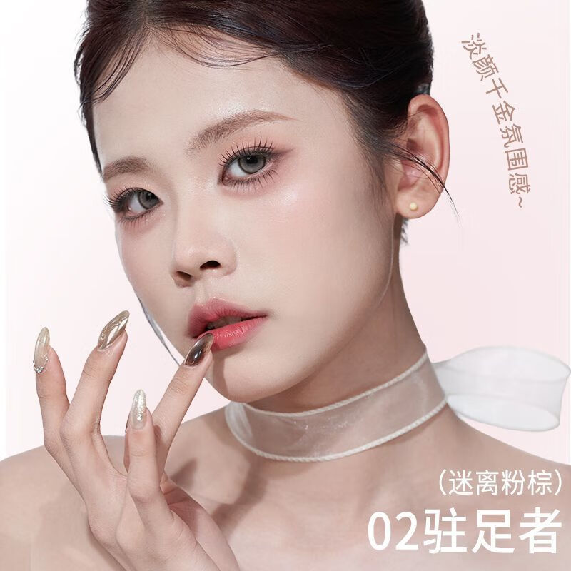 原画师眼影盘四色小众大地ins高级哑光珠光便携粉棕日系眼影学生 01#远行客（气场金棕）