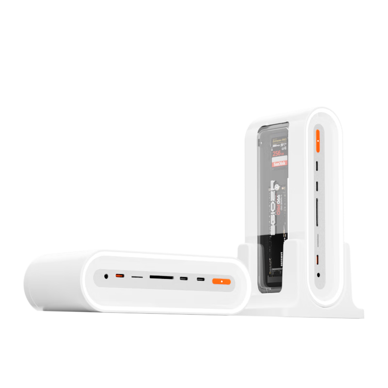 ����EGIOZR��13��1��������չ��140W�׵�4������Type-C�����ʽ��չ��M.2Ӳ�̺�USB3.2�ʼǱ�Macminįʽ���� ��ɫ͸������Mac��C�ڷ�����HUB EZ02 2.5G����DP�ӿ�8K