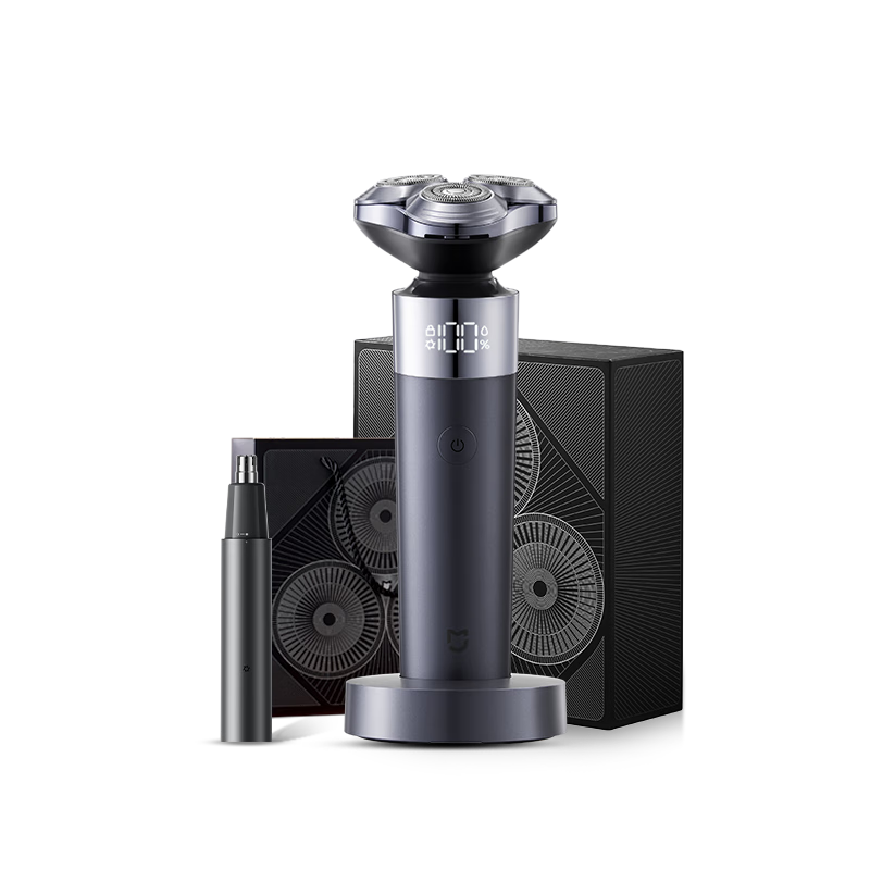 米家电动剃须刀S302专属礼盒款+电动鼻毛修剪器套装