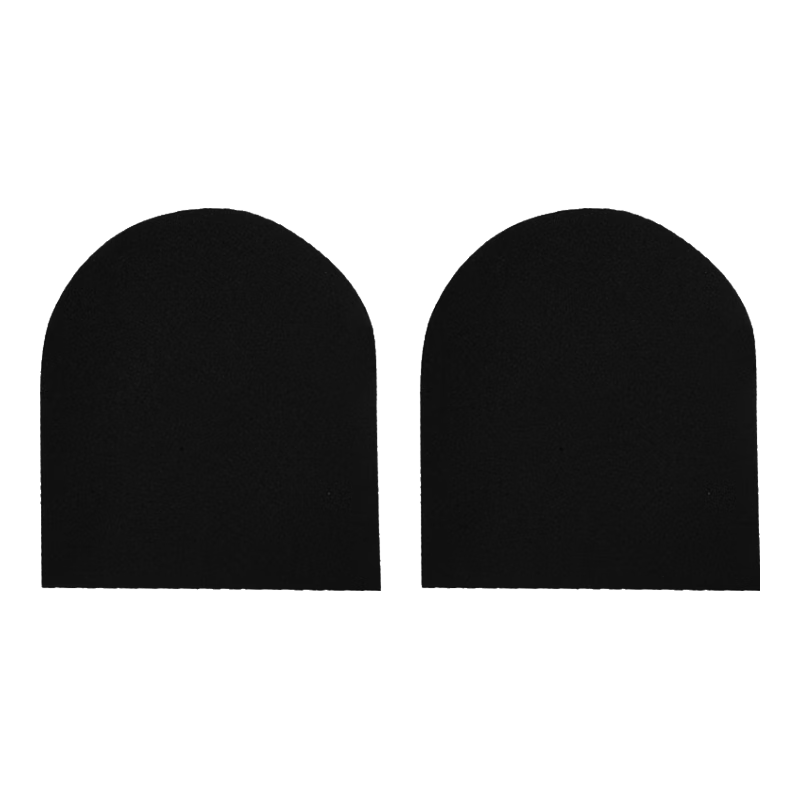 靚韻KTV專用加厚一次性海綿話筒套麥克風(fēng)套無線話筒海綿套防噴防風(fēng)咪罩KTV耗材U型干凈衛(wèi)生 黑色3mm厚100包（200個(gè)）