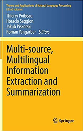 【预订】multi-source, multilingual information