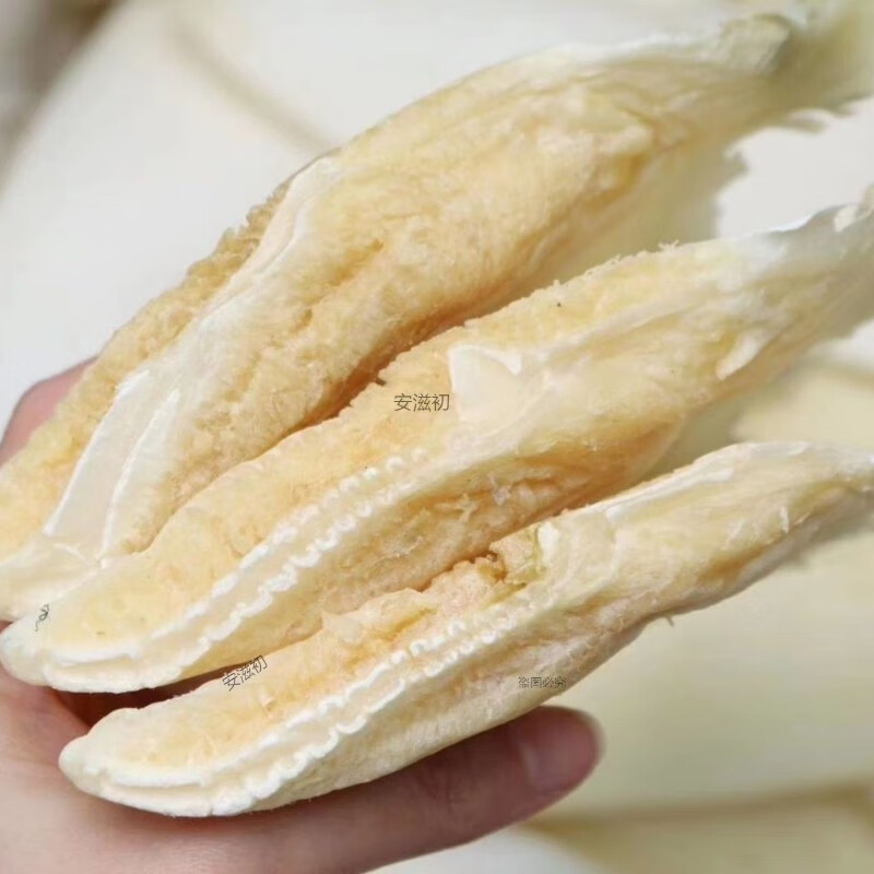 安滋初鱼翅干货礼盒礼物次日达乌羊骨翅鱼翅金山头金钩翅牙拣翅菊花翅 12-14寸250克