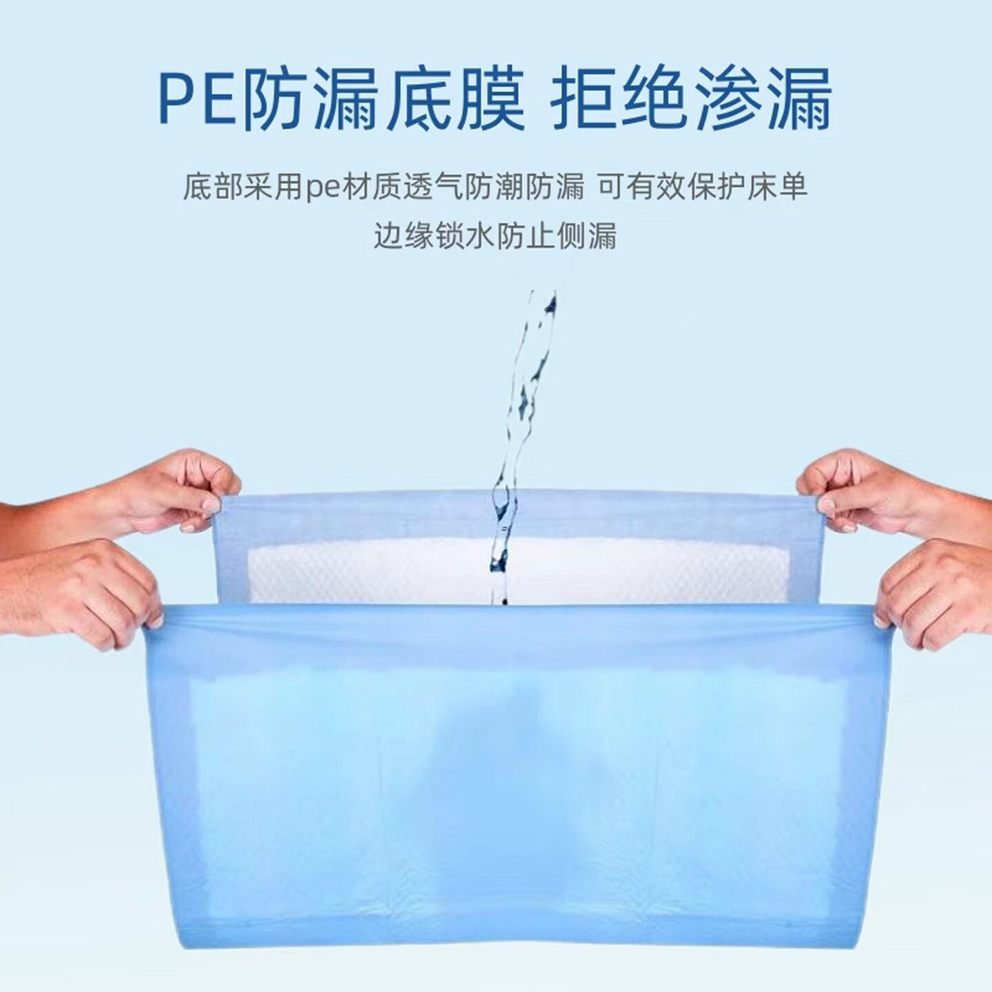 老来福护理垫60x90cm老年人隔尿垫男女士一次性尿垫孕产妇产褥垫姨妈垫 60*90cm50片