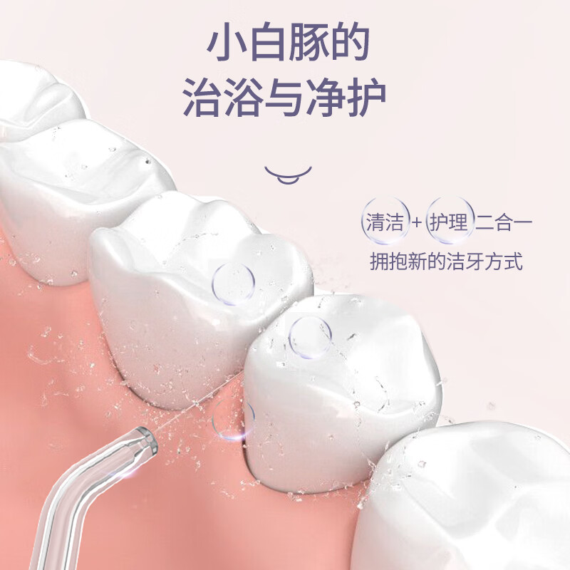 博皓（prooral）冲牙器便携家用洗牙器水牙线牙齿冲洗器 牙周炎正畸电动洁牙器牙垢去除器 生日礼物 5012 天空蓝