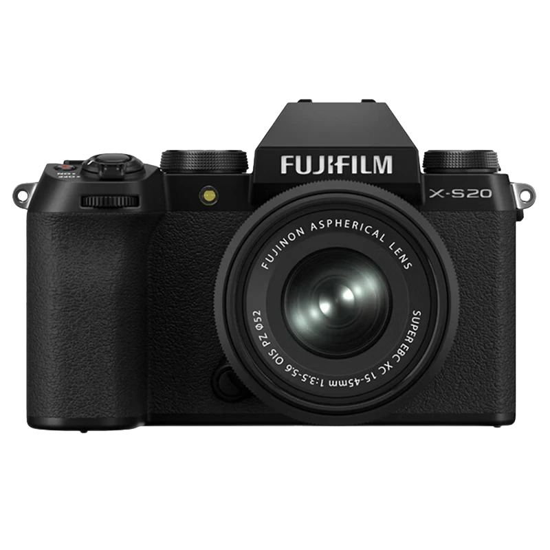 ��ʿ FUJIFILM X-S20 ΢����� 15-45mm�׻� ��ɫ AI���ܶԽ� 750������ ȫ��Vlogģʽ 8979Ԫ(����ȯ)