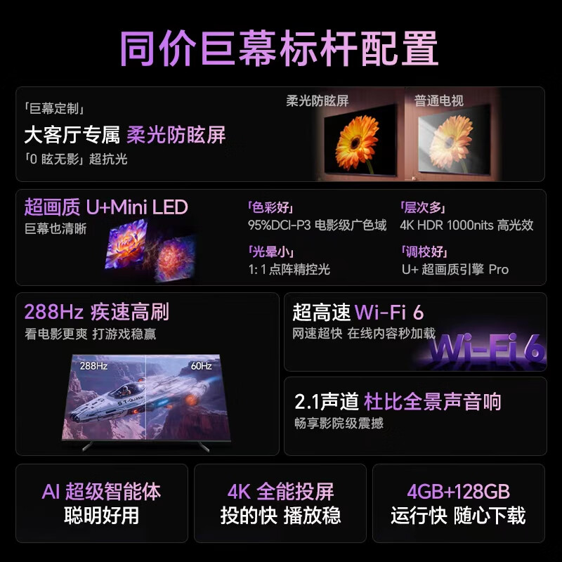 2026年想换98英寸电视怕踩坑？实测这8款，哪款才是性价比之王？-图片6