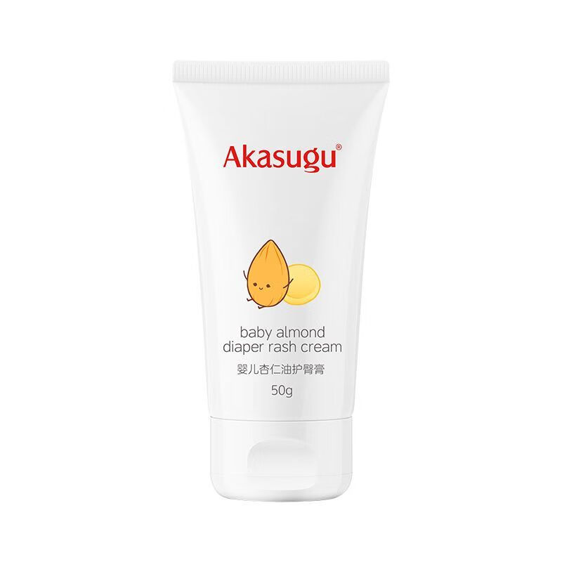 Akasugu【新品】爱舒屋护臀膏婴儿宝宝专用新生儿护臀霜红屁股PP霜屁屁膏 50g 1支 杏仁护臀膏