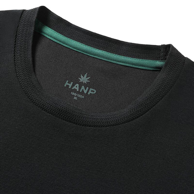 汉麻世家（HANP）/汉麻世家25春夏男士短袖澳棉华夫格弹力 S