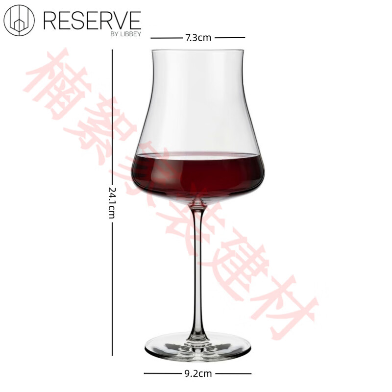 利比（Libbey）水晶高腳杯勃艮第紅酒杯家用香檳杯白葡萄酒杯 威爾圖葡萄酒杯9308 562ml