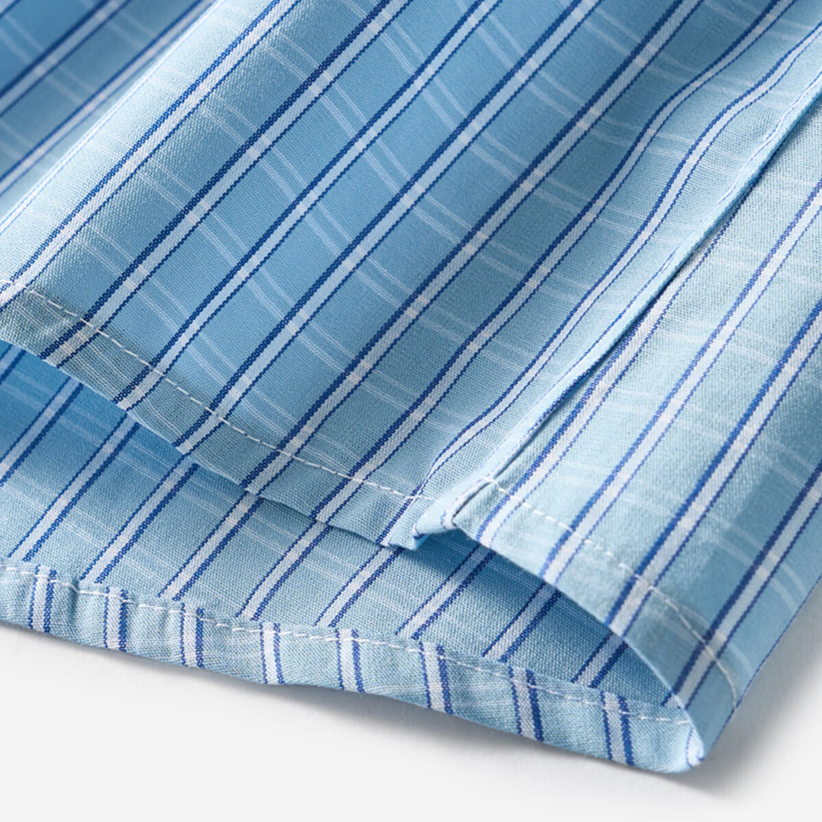 杉杉(FIRS)【100%棉系列】秋季男士格纹衬衫男长袖衬衣男 欧碧绿 40 175/92A(40)