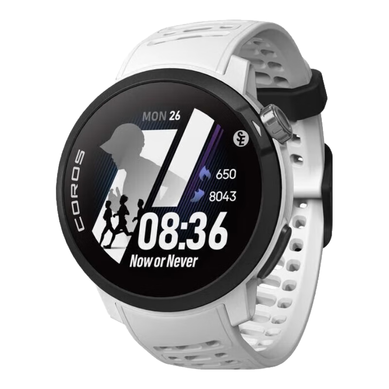 高馳（COROS）Pace Pro大迫杰聯(lián)名款GPS智能運(yùn)動(dòng)手表AMOLED觸摸屏健康追蹤長(zhǎng)續(xù)航支持中文Suguru Osako Edition 黑白拼色限量版