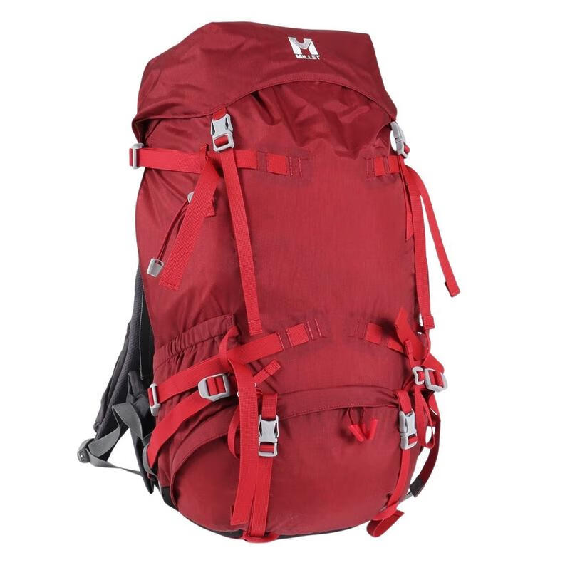觅乐（MILLET）户外背包登山徒步防泼水轻量便携L容量 Red S