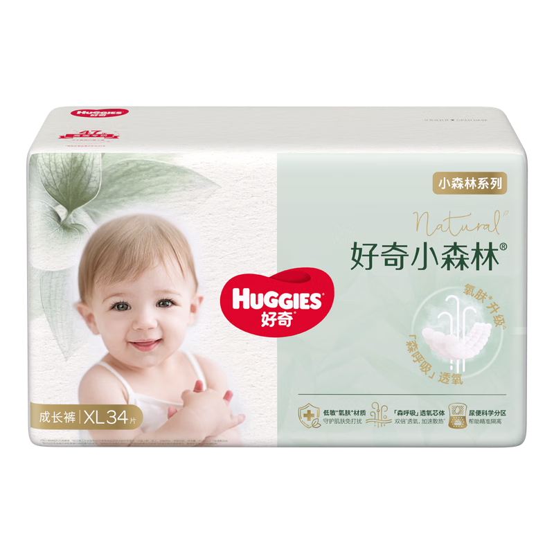 Huggies/ װСɭ XL  34Ƭ 92Ԫ