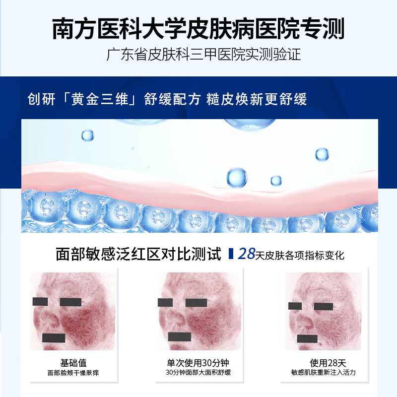 合夏【三甲医院检测】止痒舒缓润肤乳保湿修护肌肤补水身体乳秋冬夏 止痒舒缓润肤乳拍一发二到手2瓶