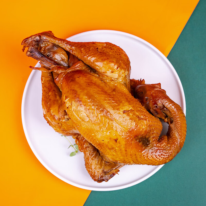 波尼亚肉食礼盒熟食酱卤肉企业春节送礼福利伴手礼年货节礼品走亲访友 福瑞来1.98kg-扒鸡卤腱子肉