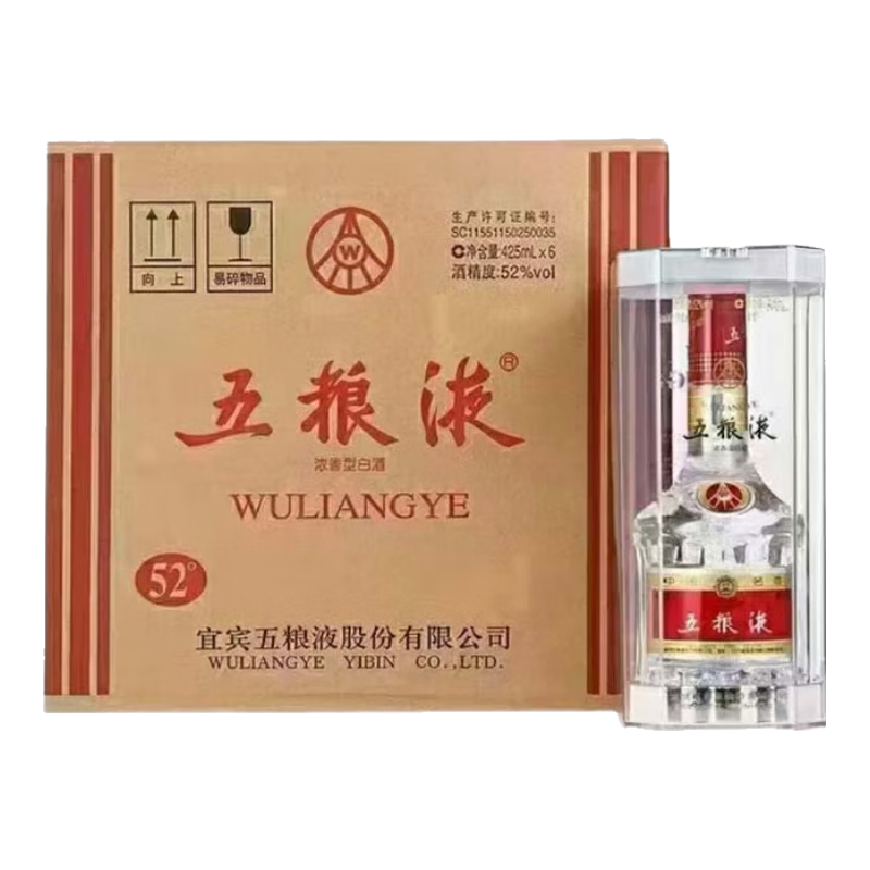 ����Һ ������ߴ� 52��Ũ���Ͱ׾� 425ml 6ƿ 4620Ԫ