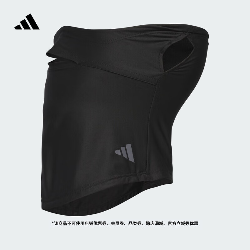 adidas高尔夫运动面罩男女新款阿迪达斯官方   黑色   S