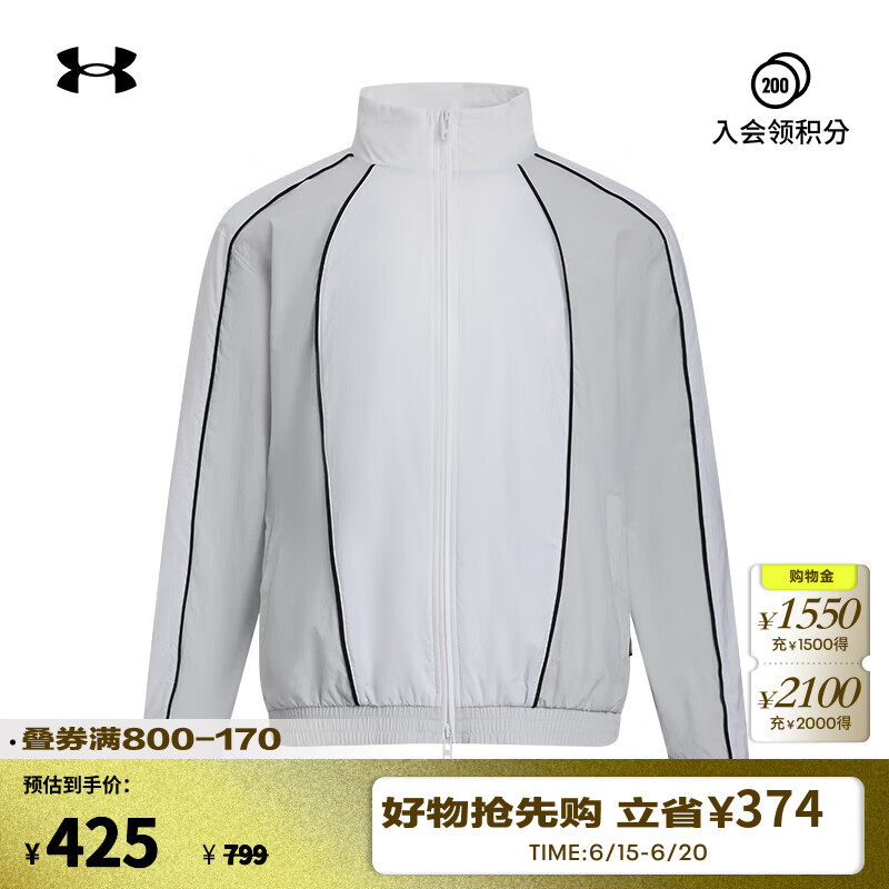 ꣨UNDERARMOURTrack֯˶мп1390287 ɫ100 S358Ԫȯ