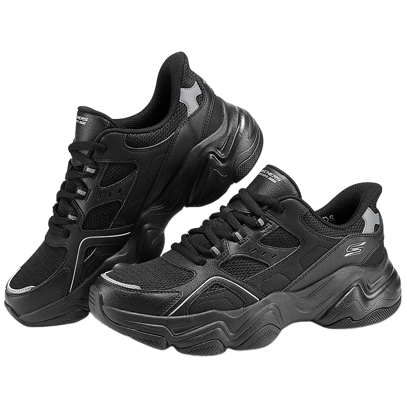 斯凯奇（Skechers）秋新款男鞋舒适时尚老爹鞋现代运动风格轻便耐磨休闲百搭118331