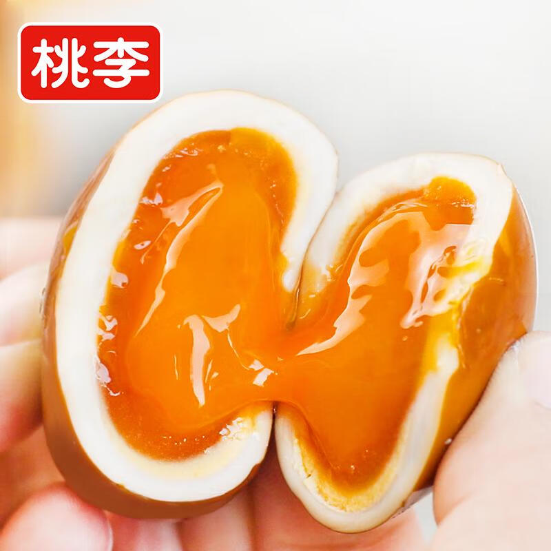 桃李【香菇來(lái)了】溏心鹵蛋軟滑即食鹵味解饞代餐溏心蛋早餐食品 溏心鹵蛋35g*8枚