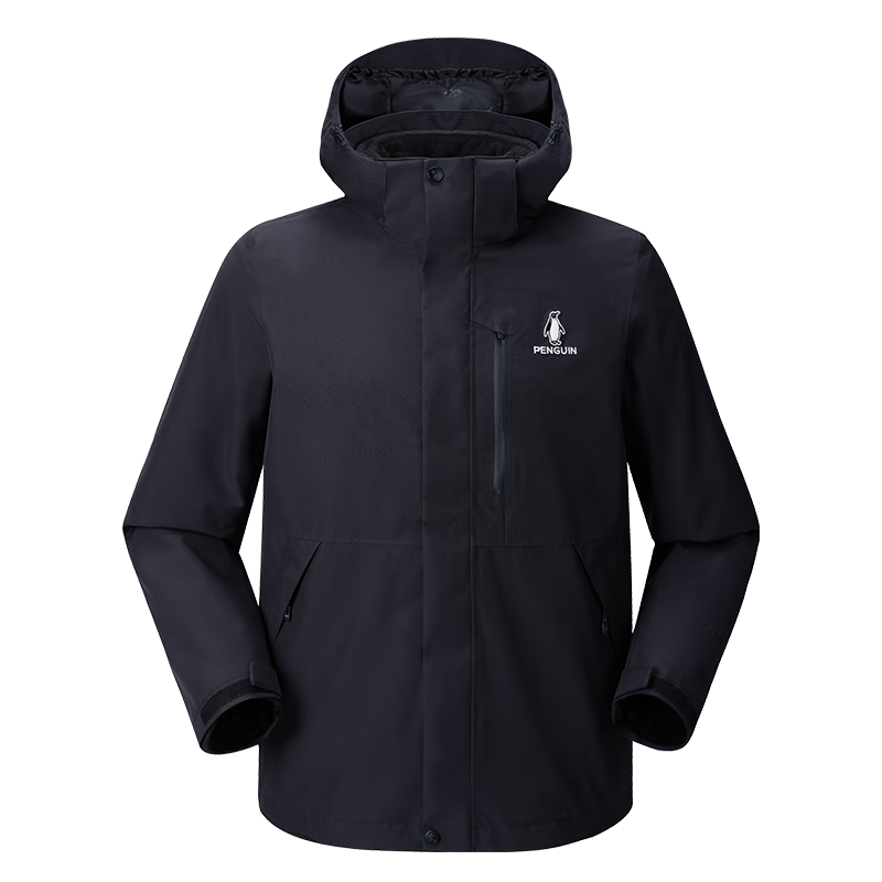 企鹅风盾1.0【Baby同款】骆驼联名三合一冲锋衣明星款外套M15CATG094