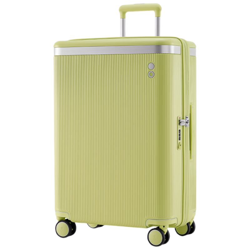 爱可乐（Echolac）【2025夏季限定】王朝二代新品行李箱旅行箱PC142U青梨黄20英寸