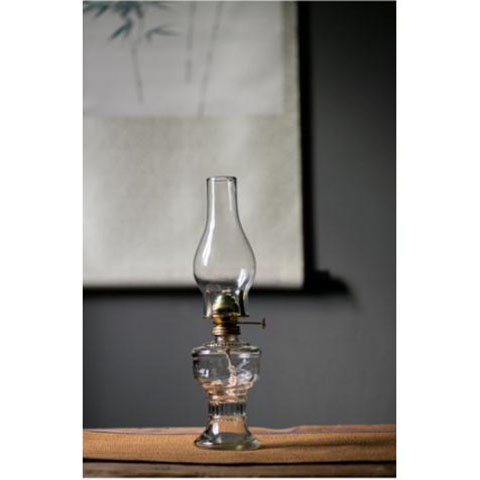 施恩德 玻璃油灯煤油灯芯潮州老传统仿古供佛前拜灯古代照明灯家居