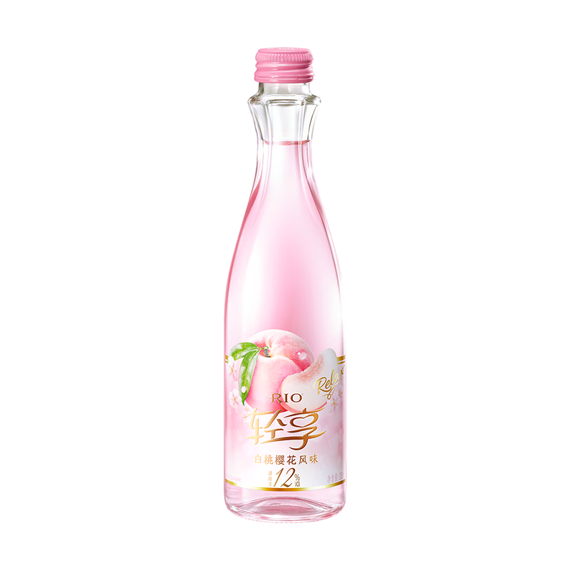 锐澳（RIO）鸡尾酒 预调酒 低度果酒轻享12度300ml*1瓶 女士伴手礼订婚甜酒