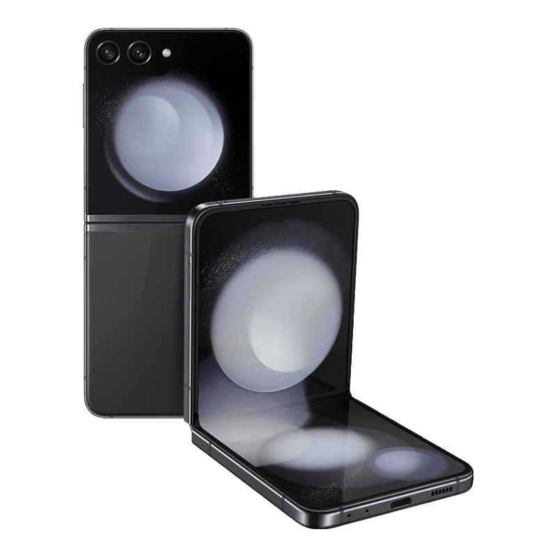 三星(SAMSUNG)Galaxy Z Flip5全网通三星小折叠5G小巧随行库存颜值拍照智能手机 云影灰 8+256GB国版