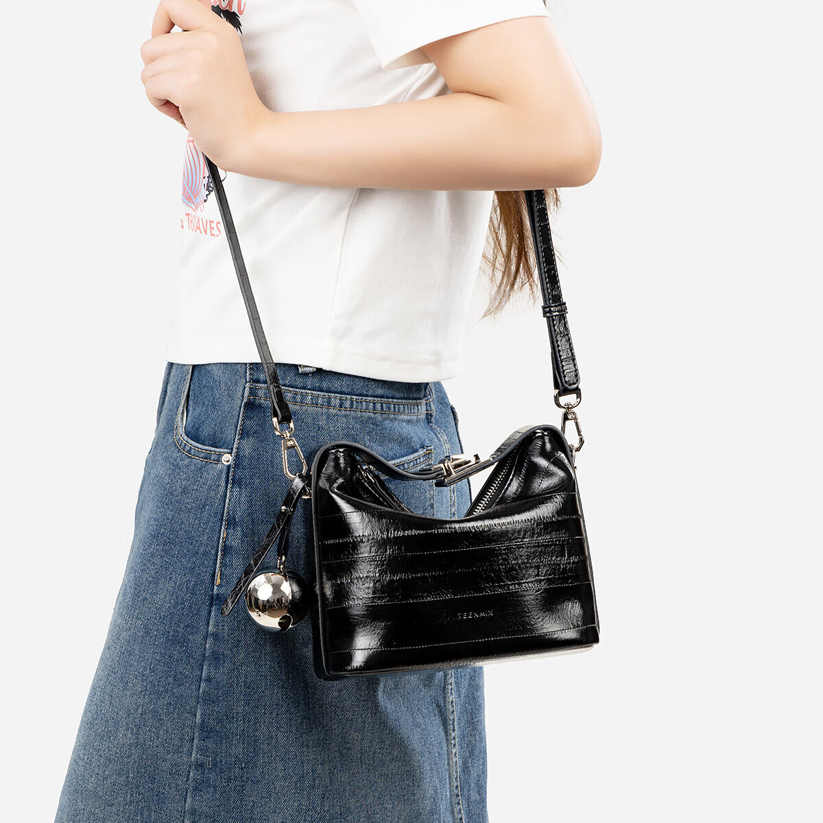 �����⣨TEENMIX��Ů��ţƤ���а������������������ͨ��б�浥�����Ϧ������Ů�� ��ɫ