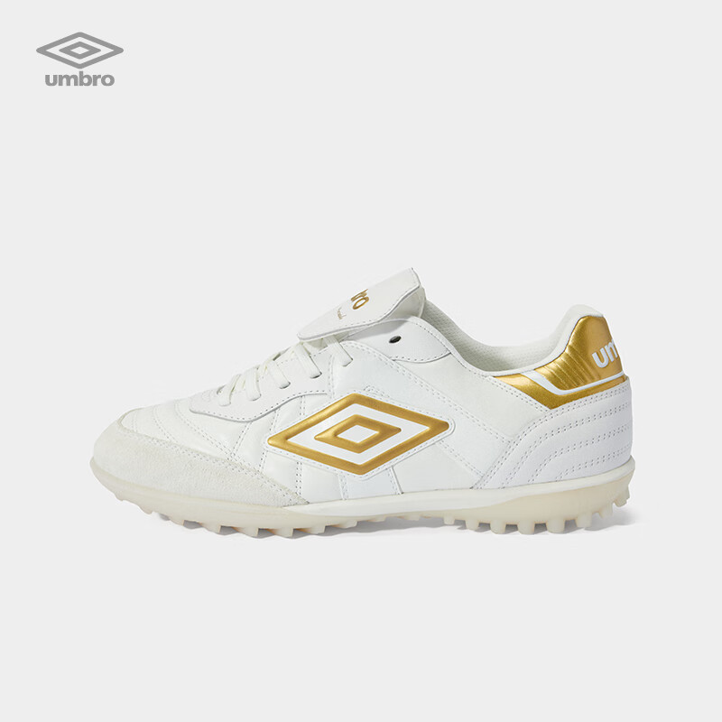 茵宝Speciali Premier TF次顶金色荣耀足球鞋碎钉鞋训练鞋 茵宝白_金色 40