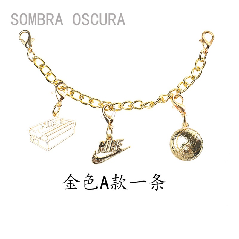 lucky charms吉他谱,lucky吉他谱lenka弹唱 适配 1 lucky charms鞋链空军一号鞋扣 af1鞋链条装饰dd1525 金色 a款