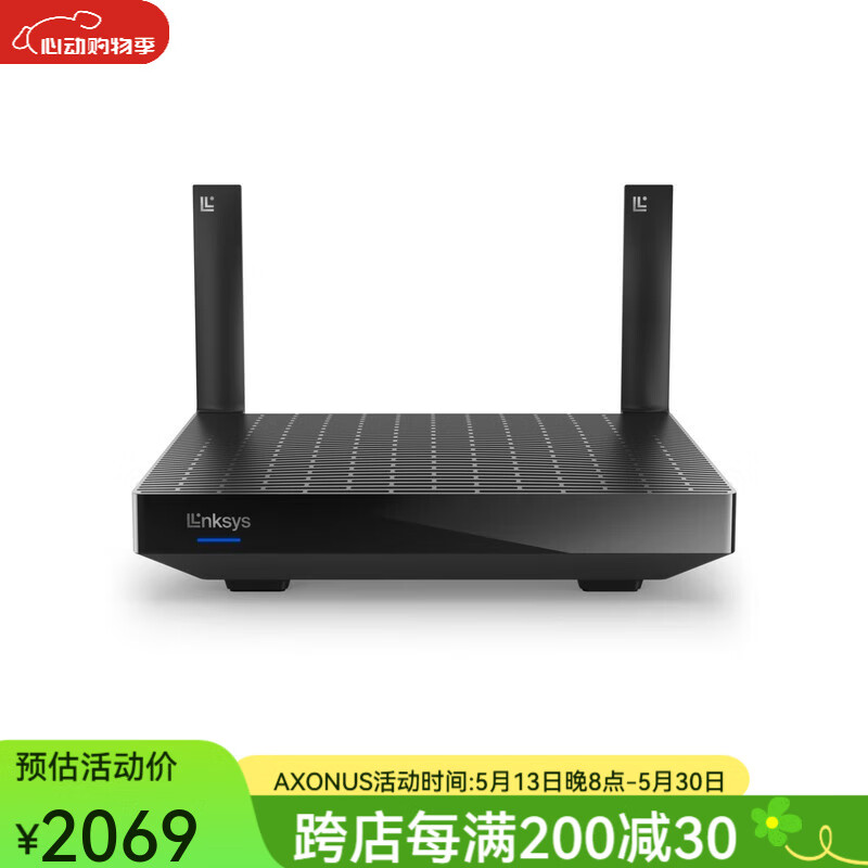 ƣLINKSYS Hydra 6˫Ƶ״WiFi 6·ߵ羺ȫݸ MR20ECʵ9985.1Ԫ,ۺ1997.02/
