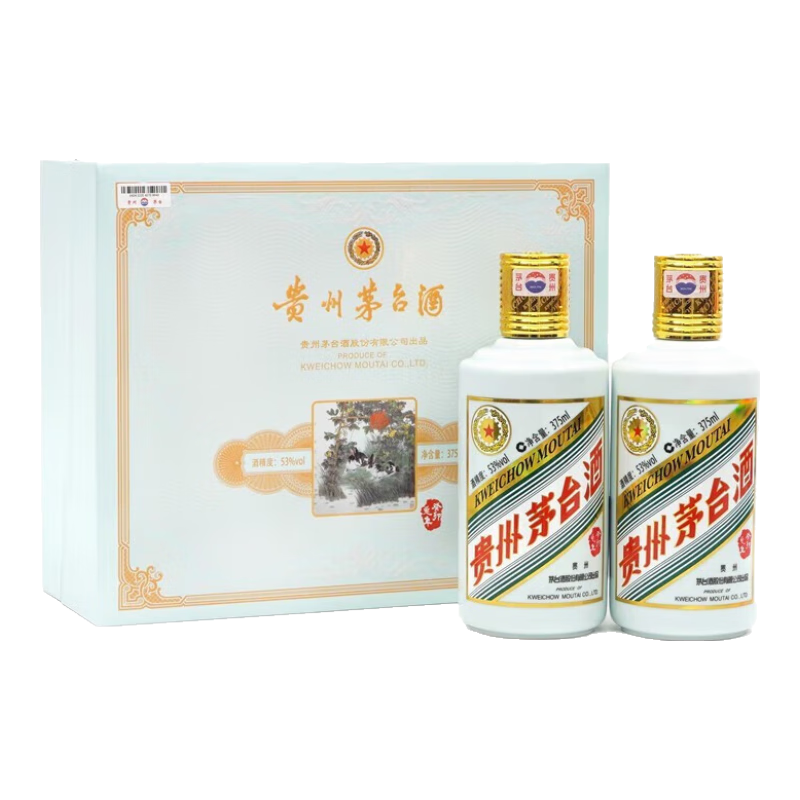 maotai/ę́ î 53? 375ml 2ƿ 2879.91Ԫ